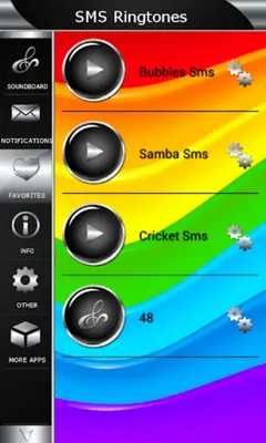 SMS Ringtones android App screenshot 1